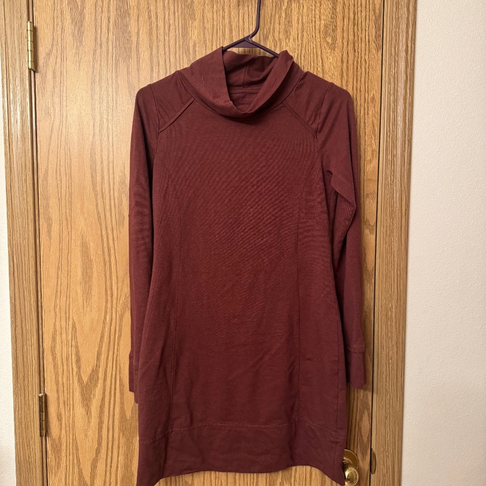 Toad and Co Organic Cotton Mock Neck dress 🍁